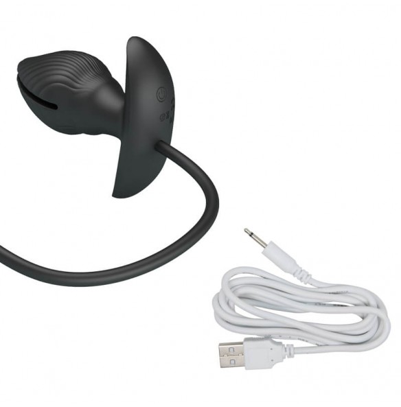 Pretty Love - Manson Inflate Anal Vibration Massager (Chargeable - Black) Pretty Love - Manson Inflate Anal Vibration Massager (Chargeable - Black)
